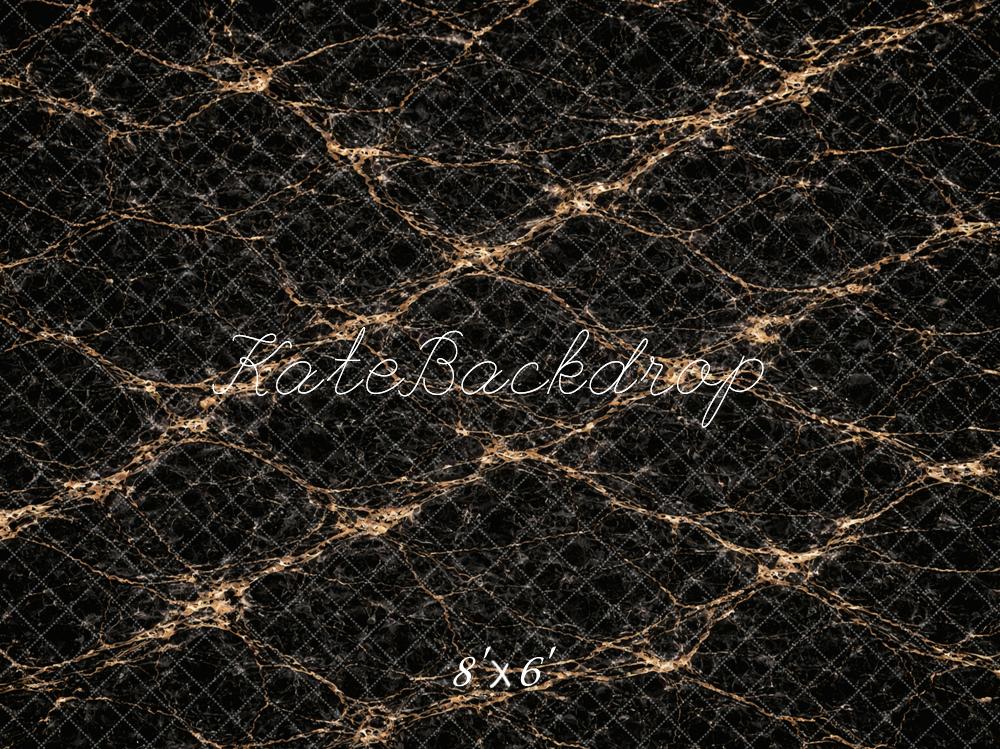 Kate Black Marble Abstract Texture Backdrop Designed by Vertigo Productions - Image 3