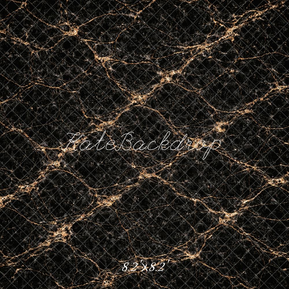Kate Black Marble Abstract Texture Backdrop Designed by Vertigo Productions - Image 5