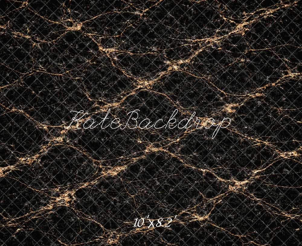 Kate Black Marble Abstract Texture Backdrop Designed by Vertigo Productions - Image 6