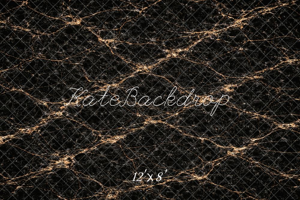 Kate Black Marble Abstract Texture Backdrop Designed by Vertigo Productions - Image 8