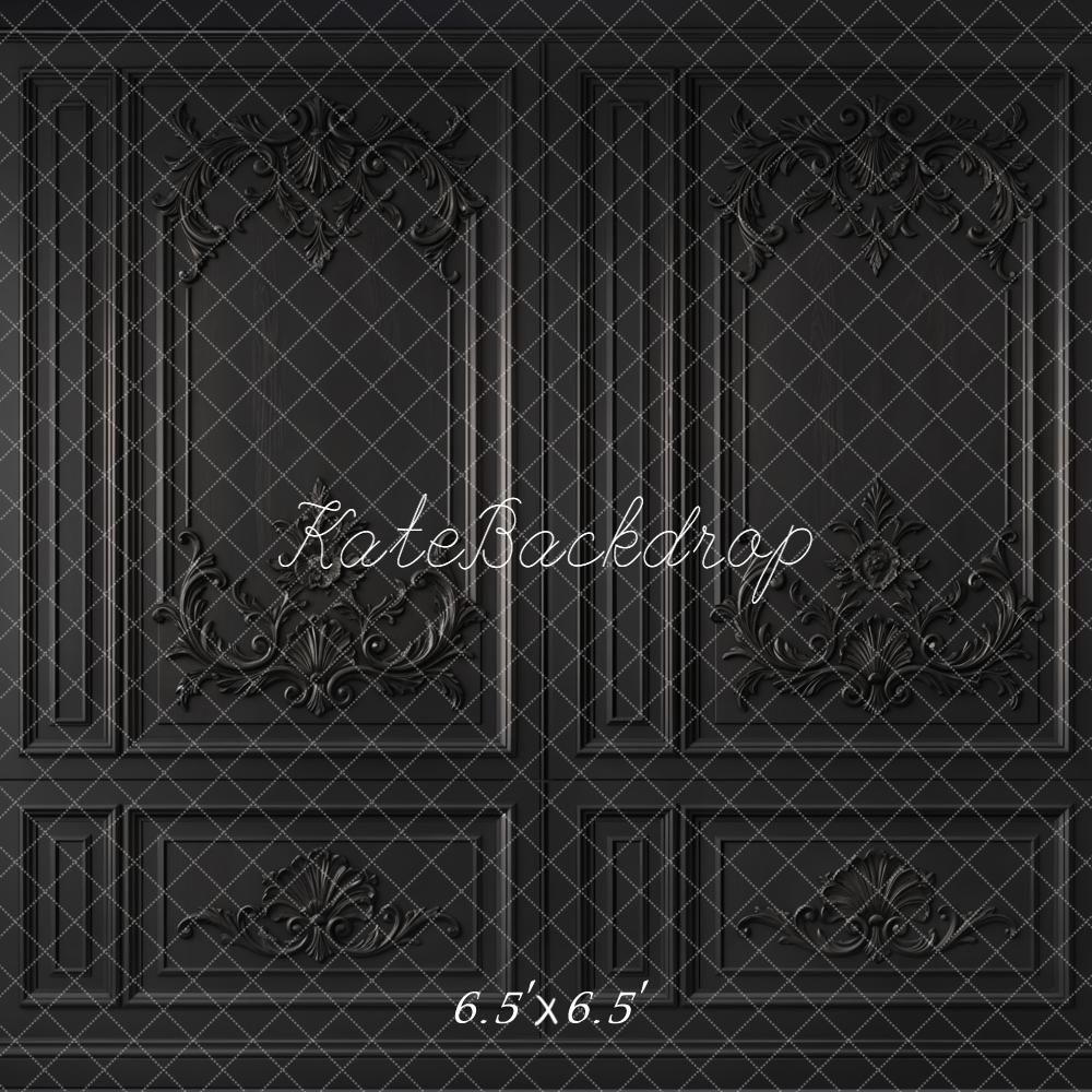 Kate Black Ornate Retro Wall Backdrop Designed by Kate Image - Image 4