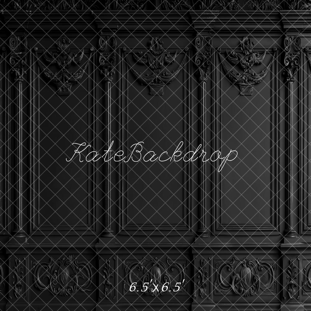 Kate Black Vintage Wall Backdrop Designed by Chain Photography - Image 2