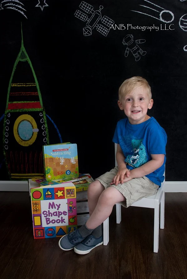 Kate Blackboard Back to School Children Backdrop Designed by Thousand Words Photography - Image 6