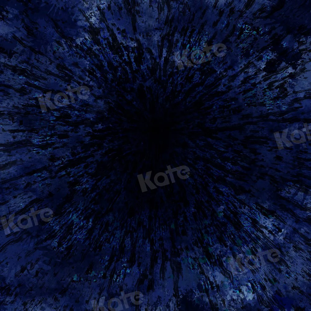 Kate Blue Black Abstract Texture Backdrop for photography - Image 2