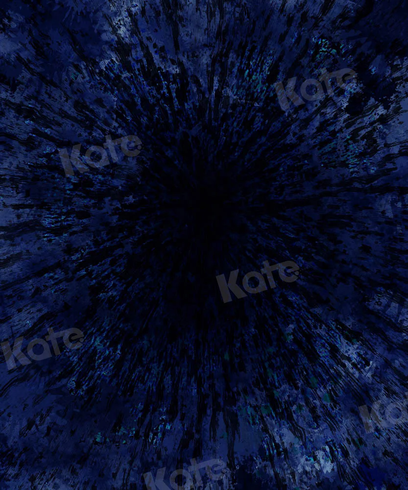 Kate Blue Black Abstract Texture Backdrop for photography - Image 3