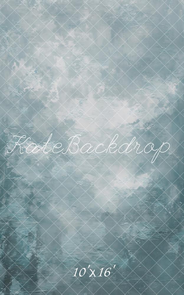 Kate Blue Abstract Texture Backdrop Designed by GQ - Image 11
