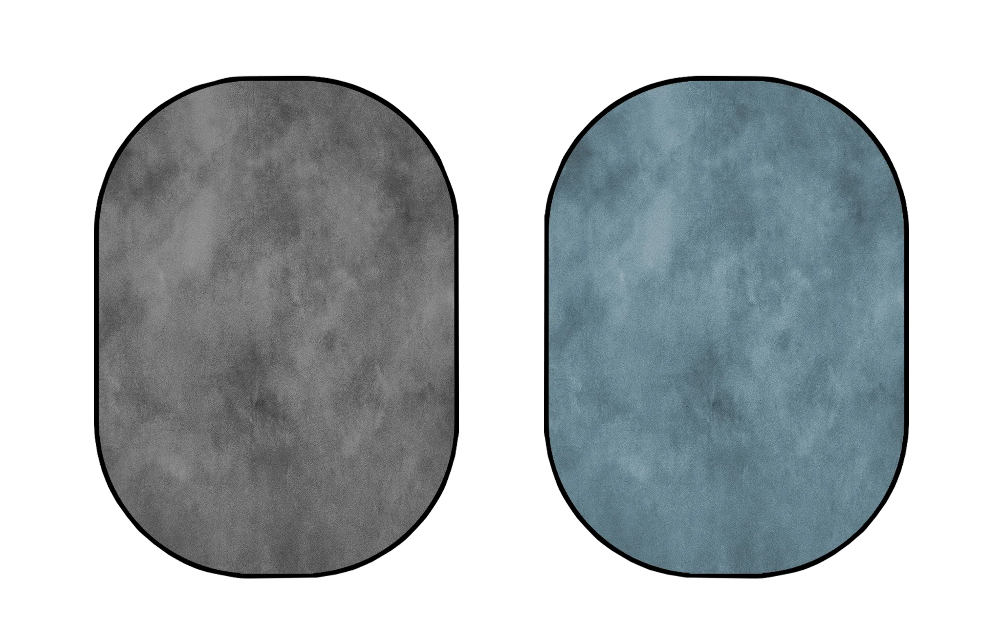 Kate Blue Gray Abstract Texture/ Gray Abstract Texture Collapsible Backdrop Photography 5X6.5ft(1.5x2m) - Image 3