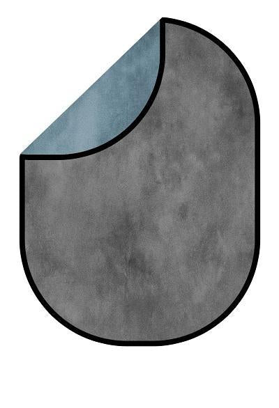 Kate Blue Gray Abstract Texture/ Gray Abstract Texture Collapsible Backdrop Photography 5X6.5ft(1.5x2m) - Image 5