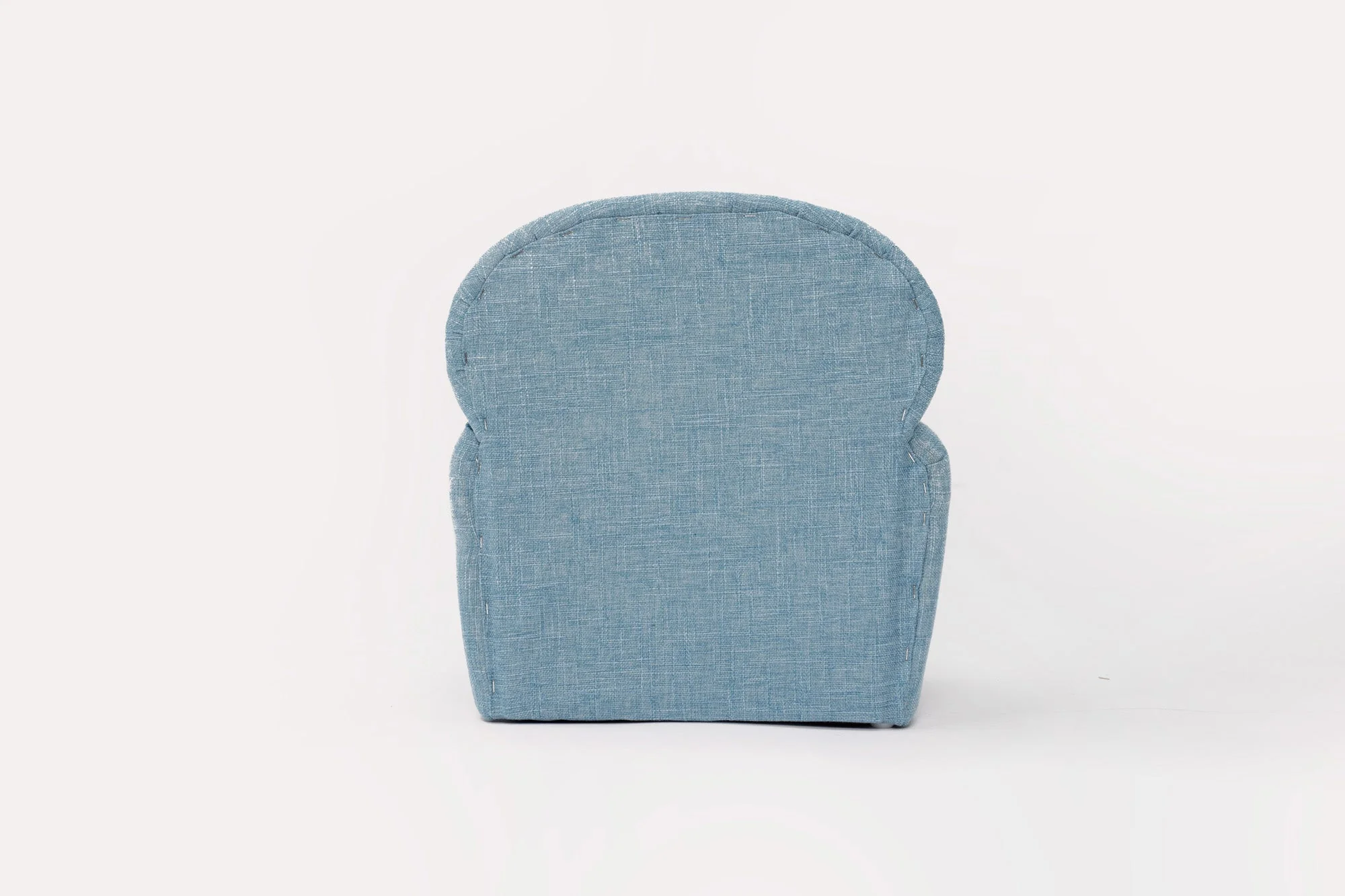 Kate Blue Fabric Mini Sofa with Rivet Newborn Props for Photography - Image 5