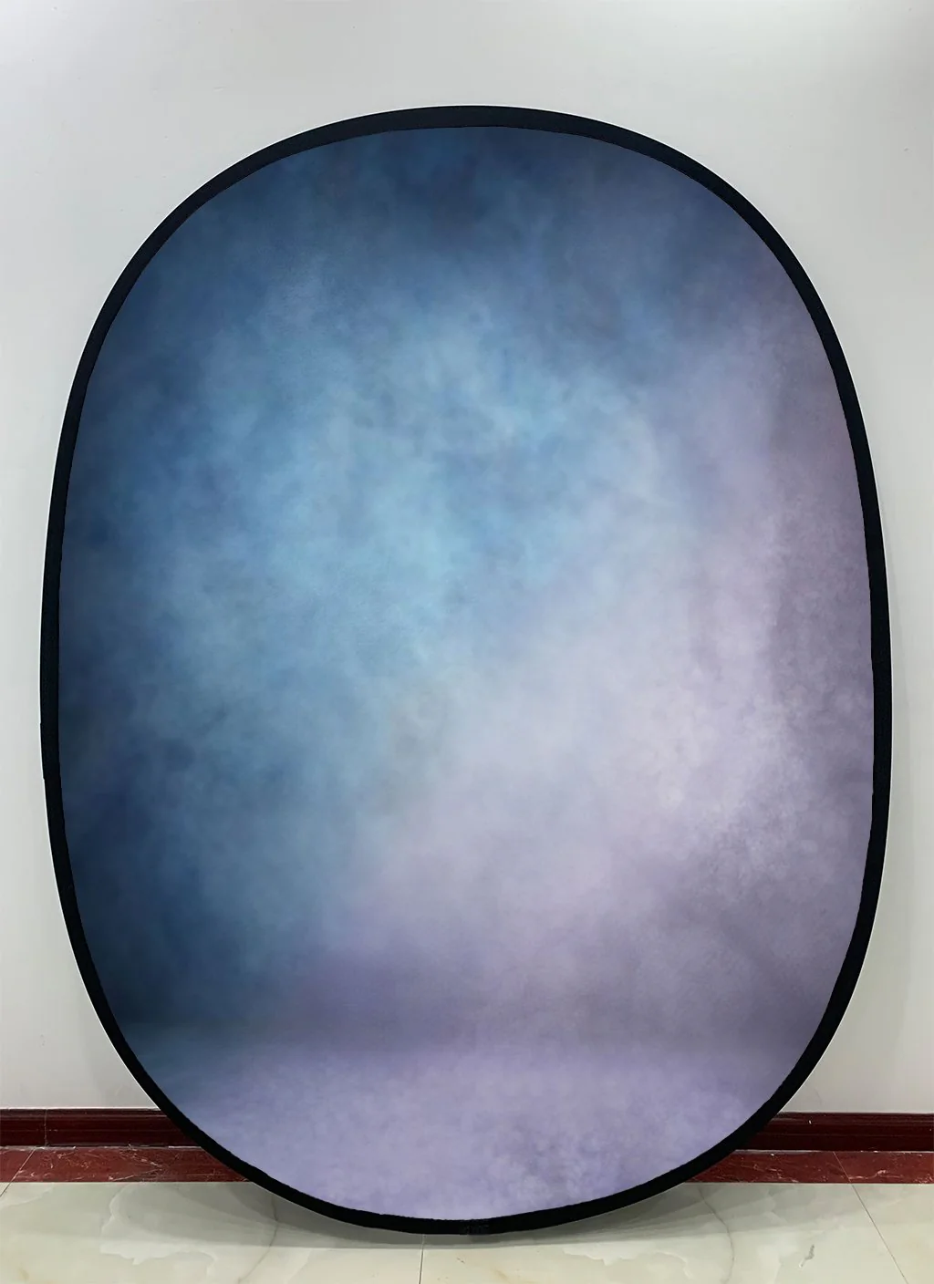Kate Blue Purple Gradient Abstract Texture/ Dark Blue Green mixed Brown Red Collapsible Backdrop Photography 5X6.5ft(1.5x2m) - Image 6