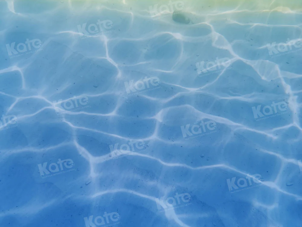 Kate Blue Sea Floor Backdrop Designed by Kate Image - Image 3
