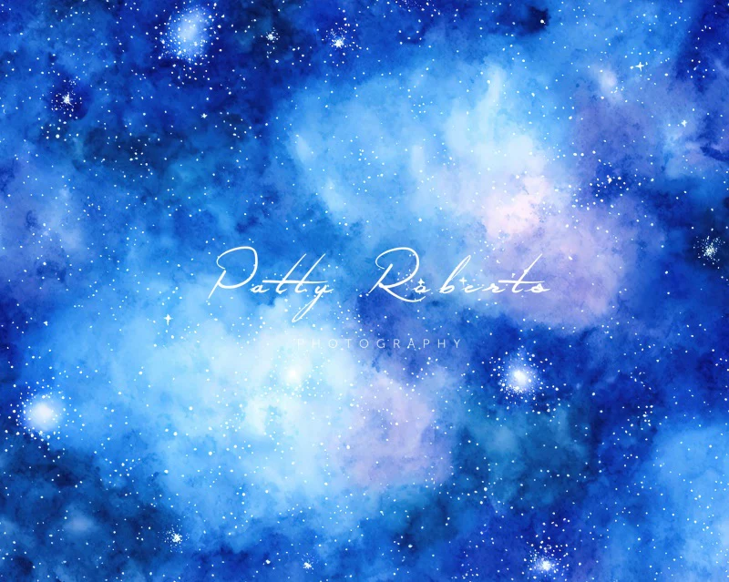 Kate Blue Star Nebula Backdrop Designed by Patty Robert - Image 3