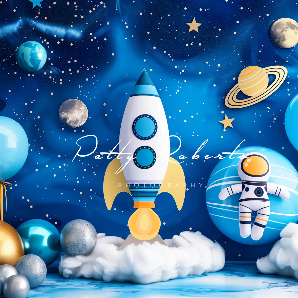 Kate Blue Universe Space Backdrop Designed by Patty Robert - Image 4