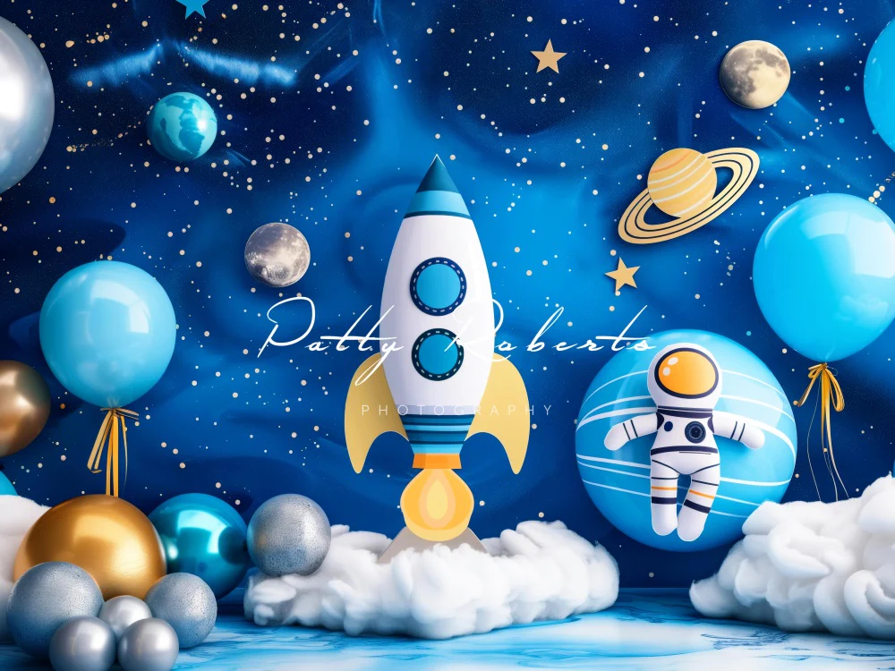 Kate Blue Universe Space Backdrop Designed by Patty Robert - Image 5
