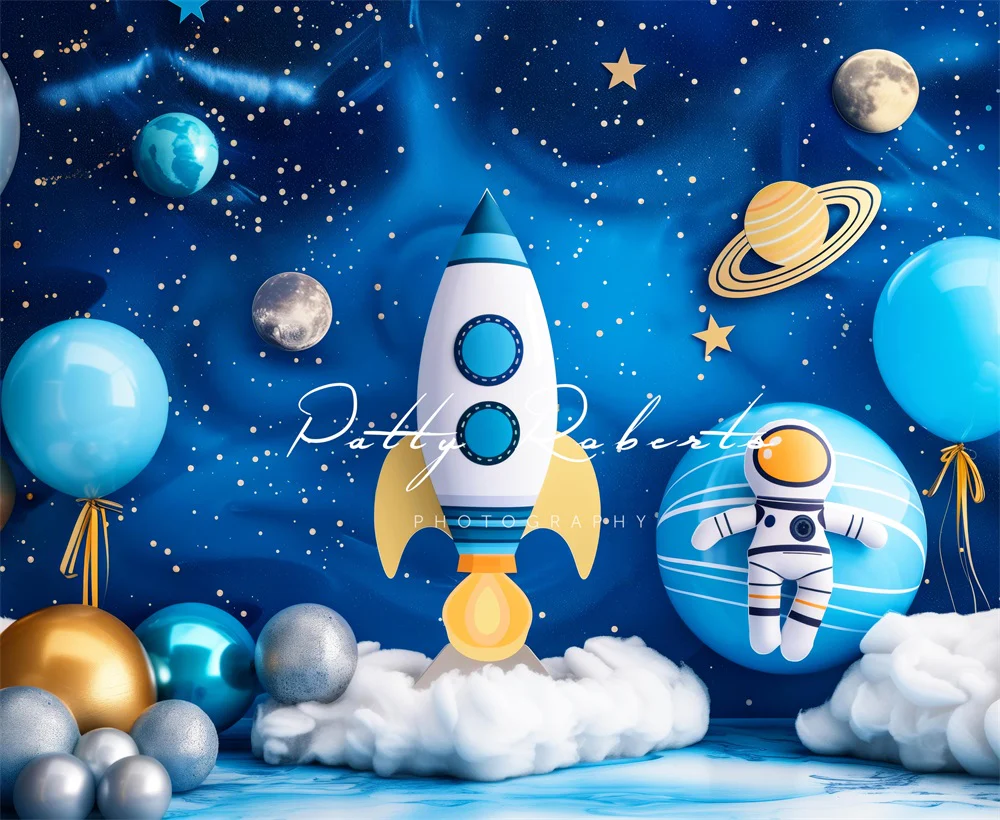 Kate Blue Universe Space Backdrop Designed by Patty Robert - Image 6