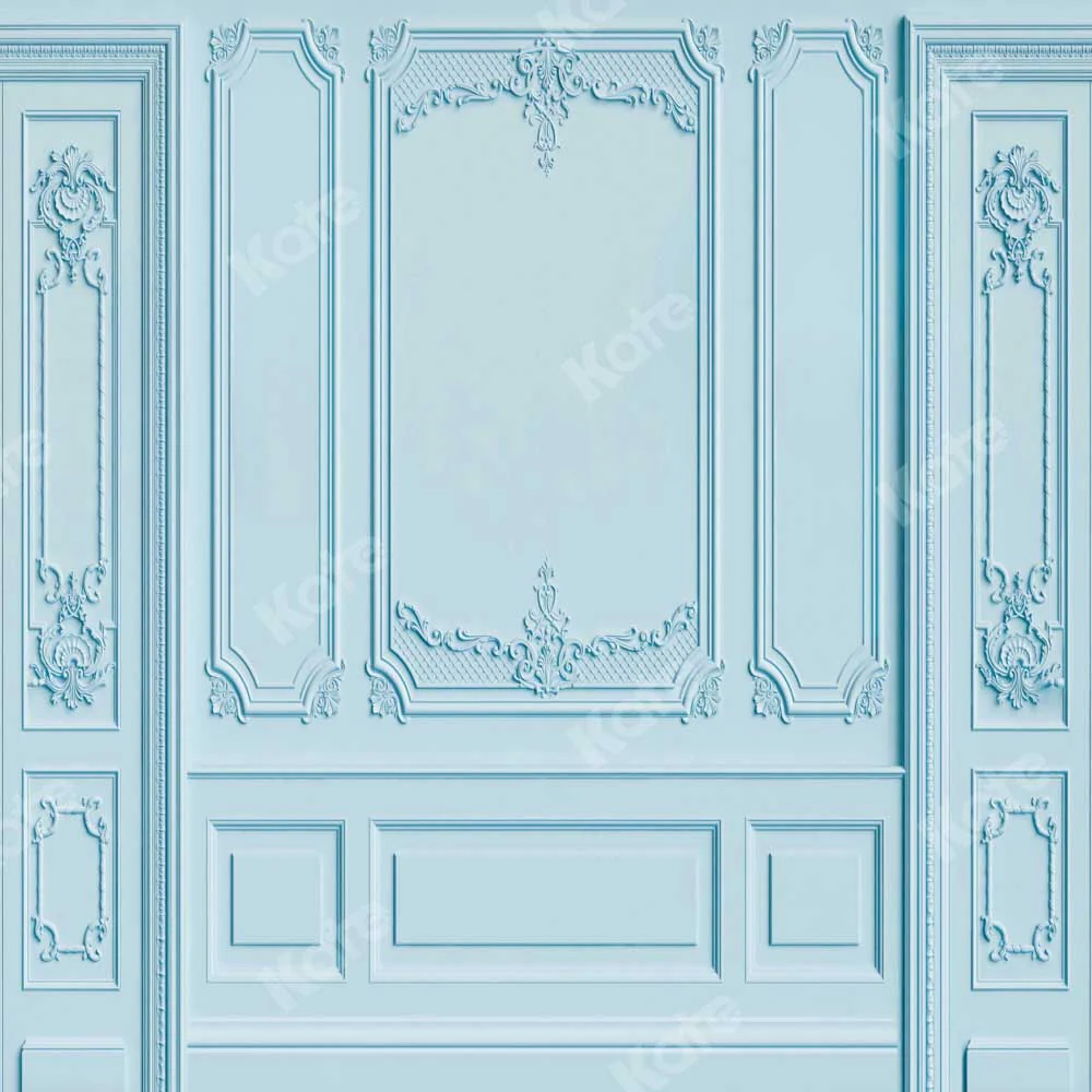 Kate Blue Wall Modern Backdrop Designed by Chain Photography - Image 2