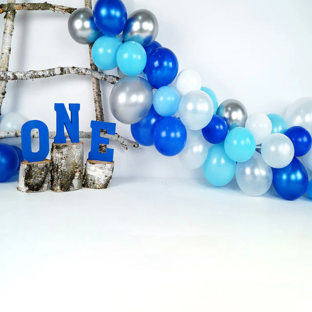 Kate Blue Birchy Blue Balloons First Birthday designed by Arica Kirby - Image 4
