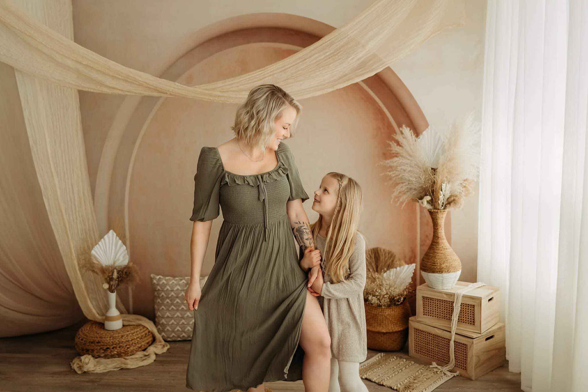 Kate Boho Art Arch Wall Fleece Backdrop Designed by Kate Image - Image 3