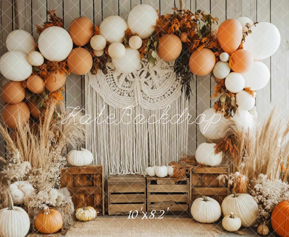 Kate Boho Autumn Pumpkin Balloon Backdrop Designed by Patty Robert - Image 5