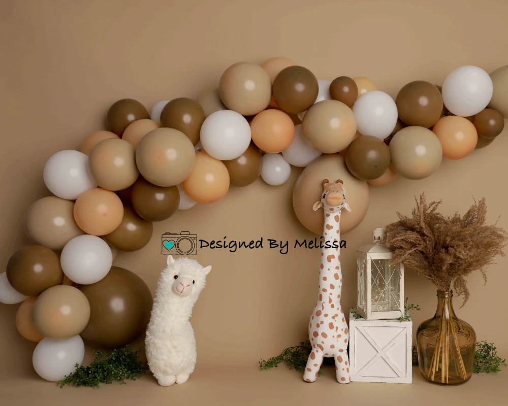 Kate Boho Birthday Llama Backdrop Designed by Melissa King - Image 3
