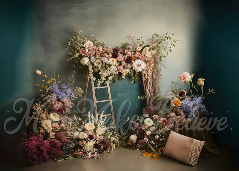 Kate Boho Dried Flowers Backdrop Designed by Mini MakeBelieve - Image 2