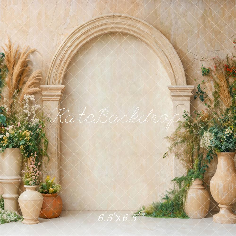 Kate Boho Elegant Arch Greenery Backdrop Designed by Emetselch - Image 2