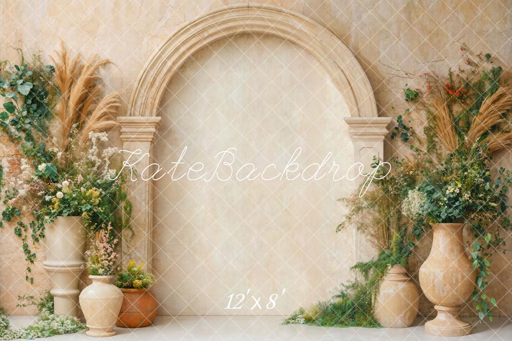 Kate Boho Elegant Arch Greenery Backdrop Designed by Emetselch - Image 4