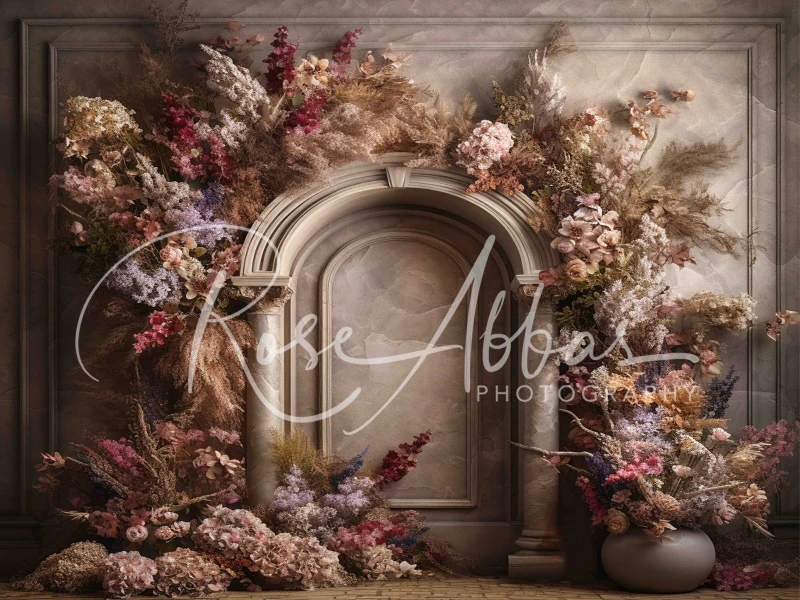 Kate Boho Floral Arch Backdrop Designed By Rose Abbas - Image 4