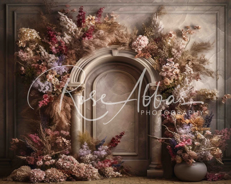 Kate Boho Floral Arch Backdrop Designed By Rose Abbas - Image 6