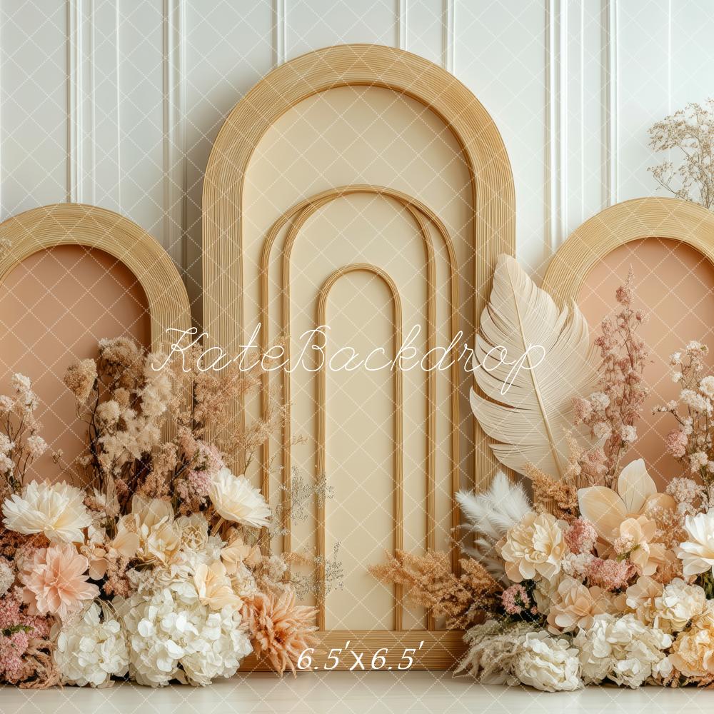 Kate Boho Floral Arched Panels Backdrop Designed by Patty Robert - Image 2