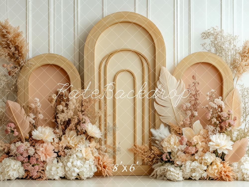 Kate Boho Floral Arched Panels Backdrop Designed by Patty Robert - Image 3