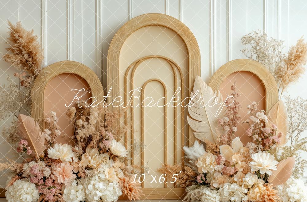 Kate Boho Floral Arched Panels Backdrop Designed by Patty Robert - Image 4