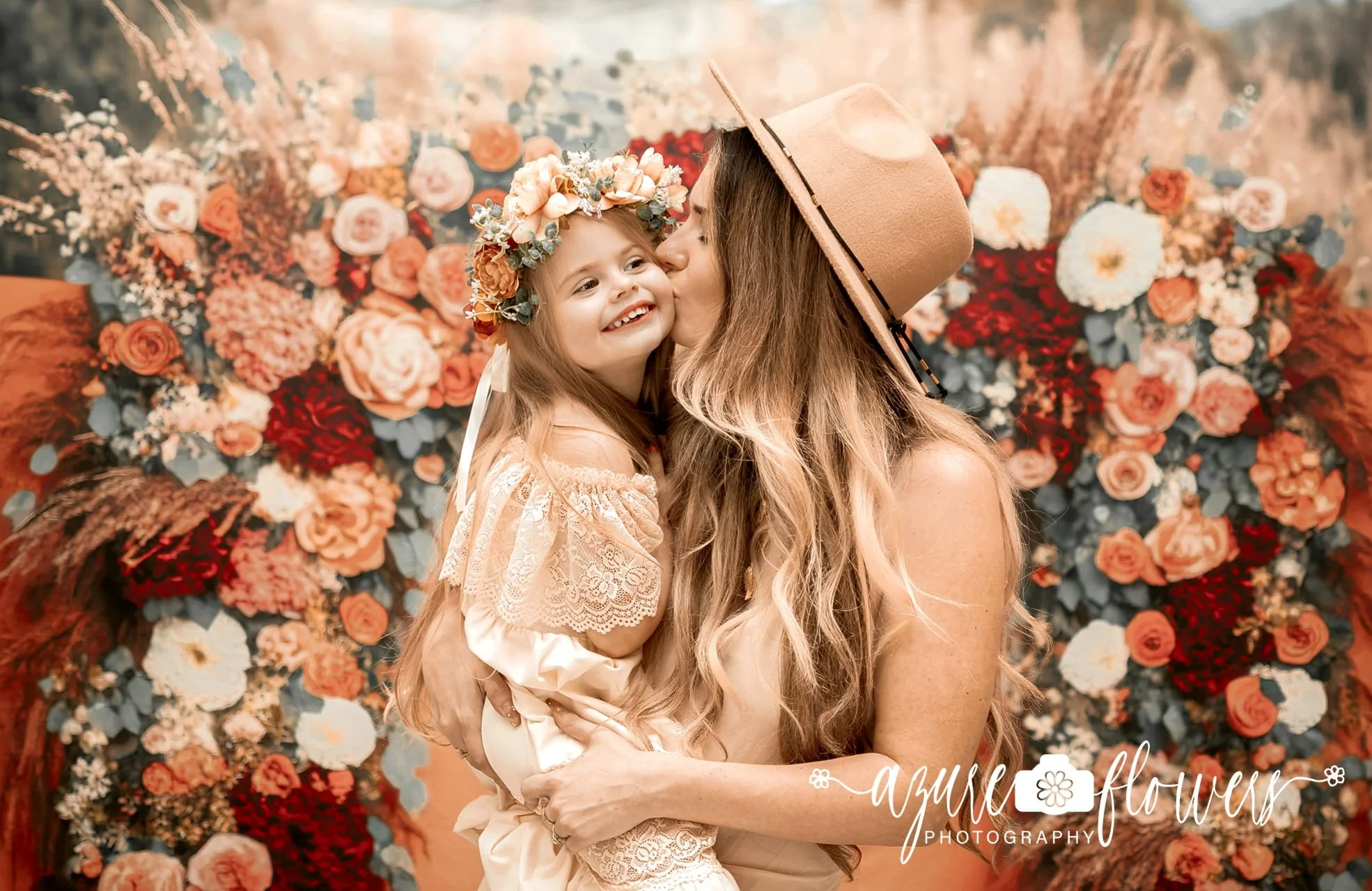 Kate Boho Flower Backdrop for photography Designed by Mini MakeBelieve - Image 5