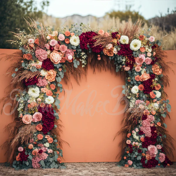Kate Boho Flower Backdrop for photography Designed by Mini MakeBelieve - Image 6