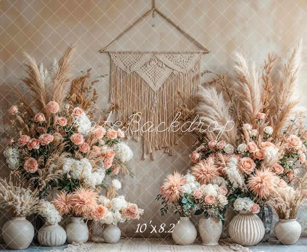 Kate Boho Floral Macrame Backdrop Designed by Emetselch - Image 5