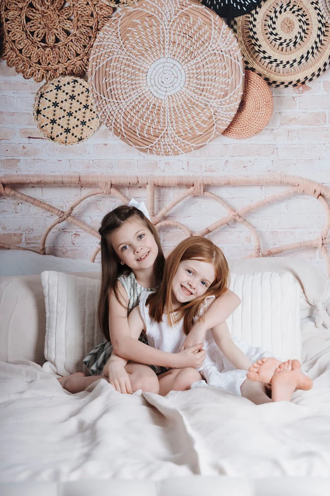 Kate Boho Headboard Baskets Backdrop Designed by Mandy Ringe Photography - Image 4