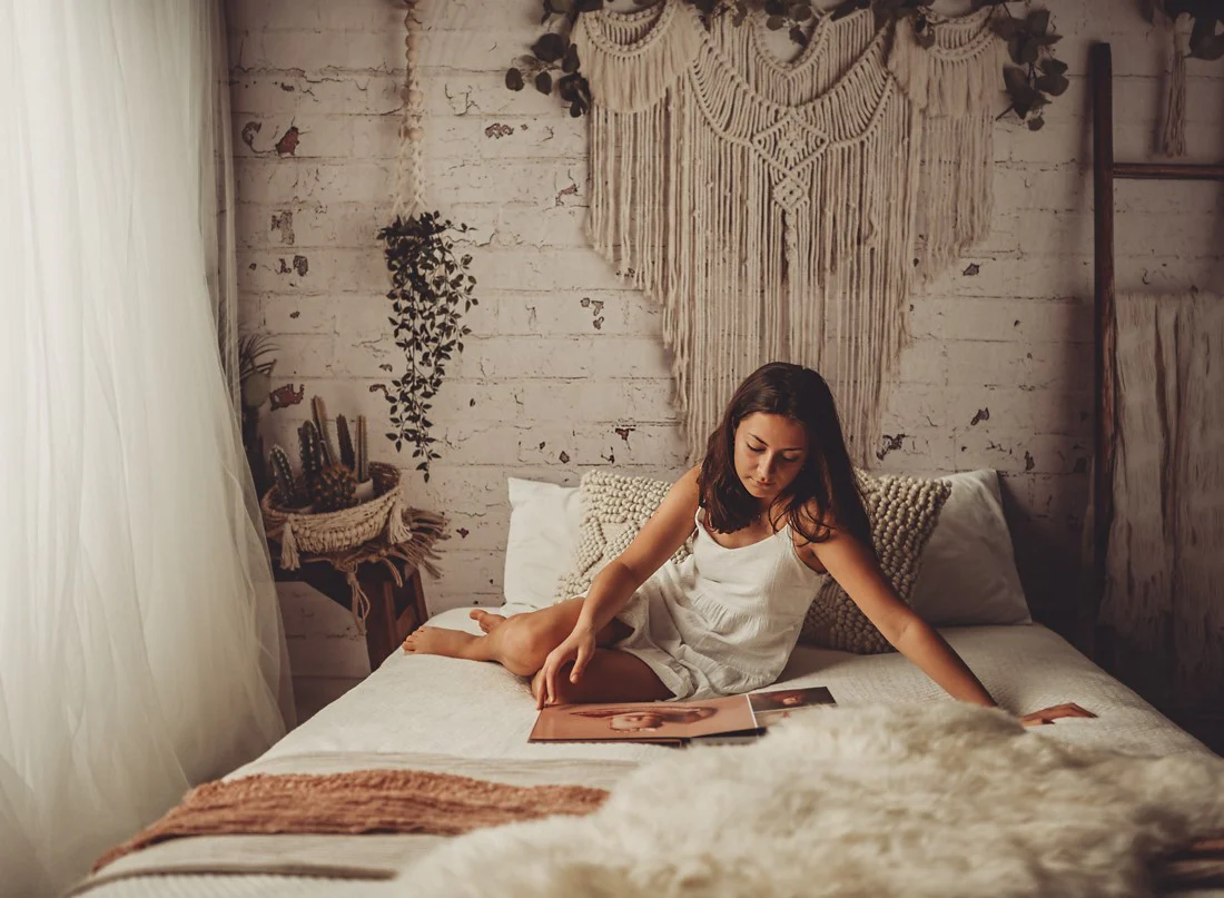 Kate Boho Macrame Bedroom Wall Mother's Day Backdrop Designed By Mandy Ringe Photography - Image 7