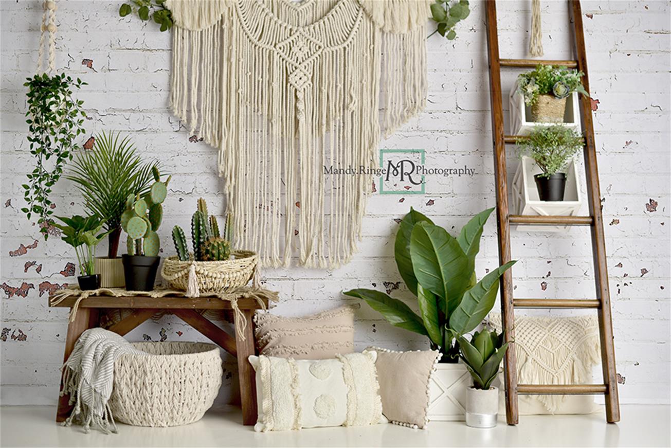 Kate Boho Macrame Birthday Backdrop Designed By Mandy Ringe Photography - Image 2
