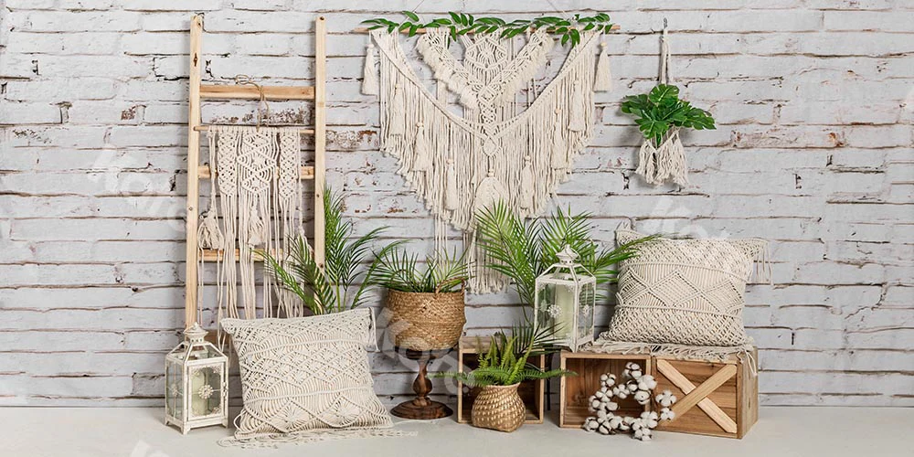 Kate Boho Mother's Day Spring Plants Backdrop Designed by Emetselch - Image 10