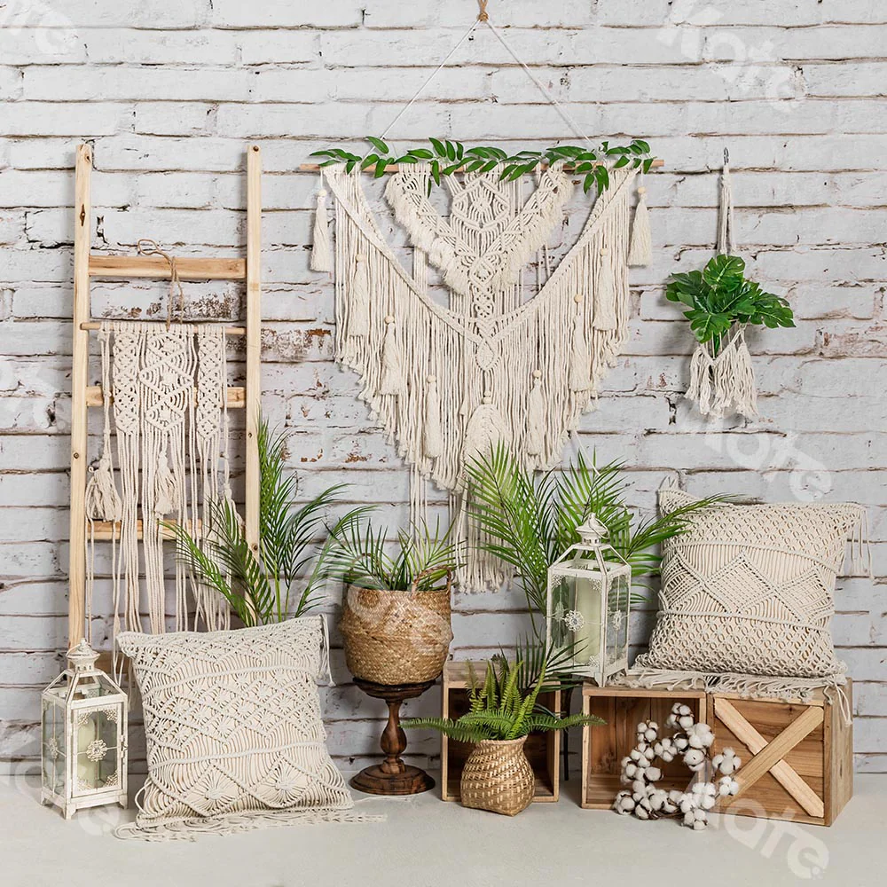 Kate Boho Mother's Day Spring Plants Backdrop Designed by Emetselch - Image 7