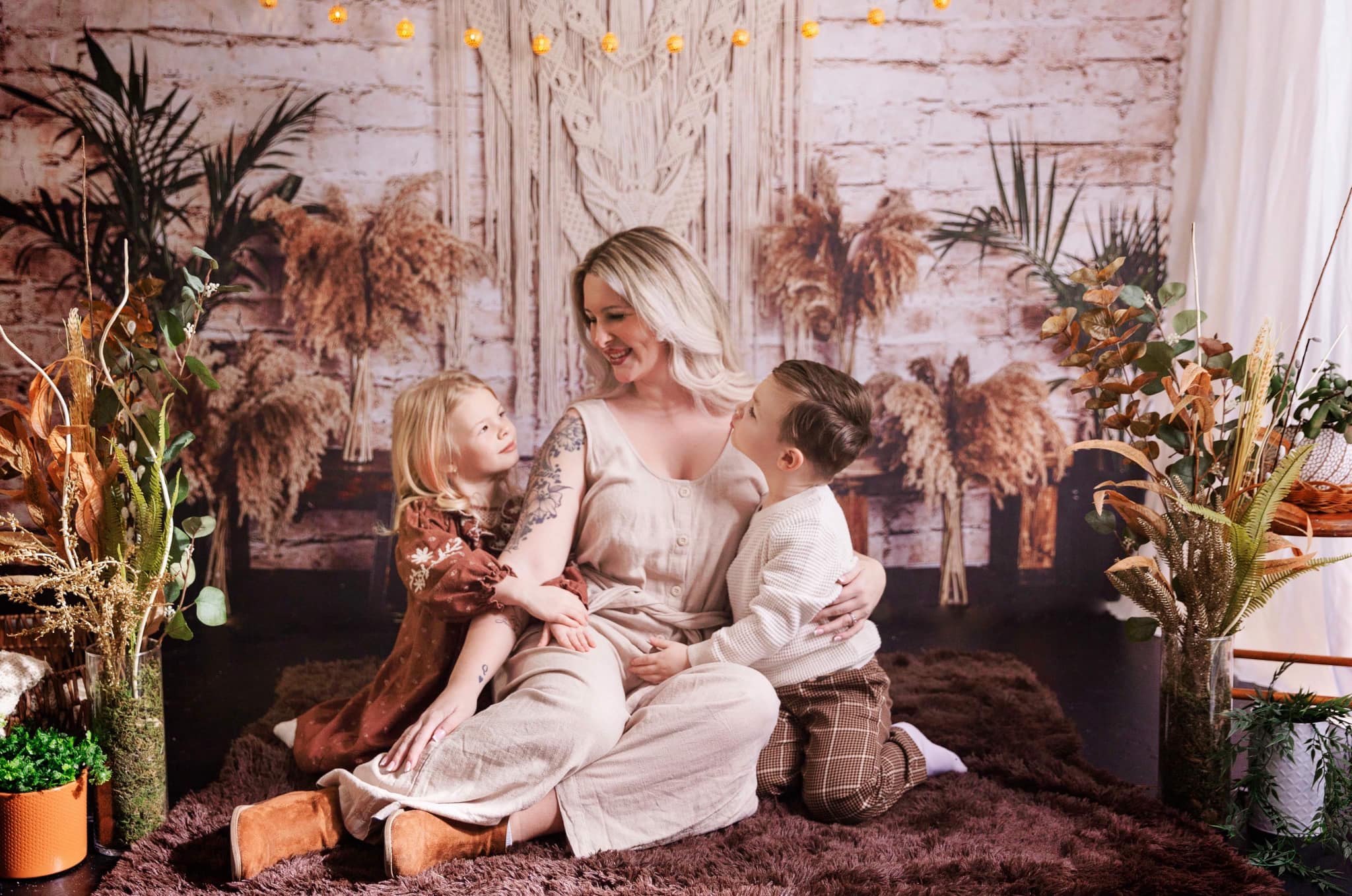 Kate Boho Plants Backdrop for Photography Designed By Rose Abbas - Image 7