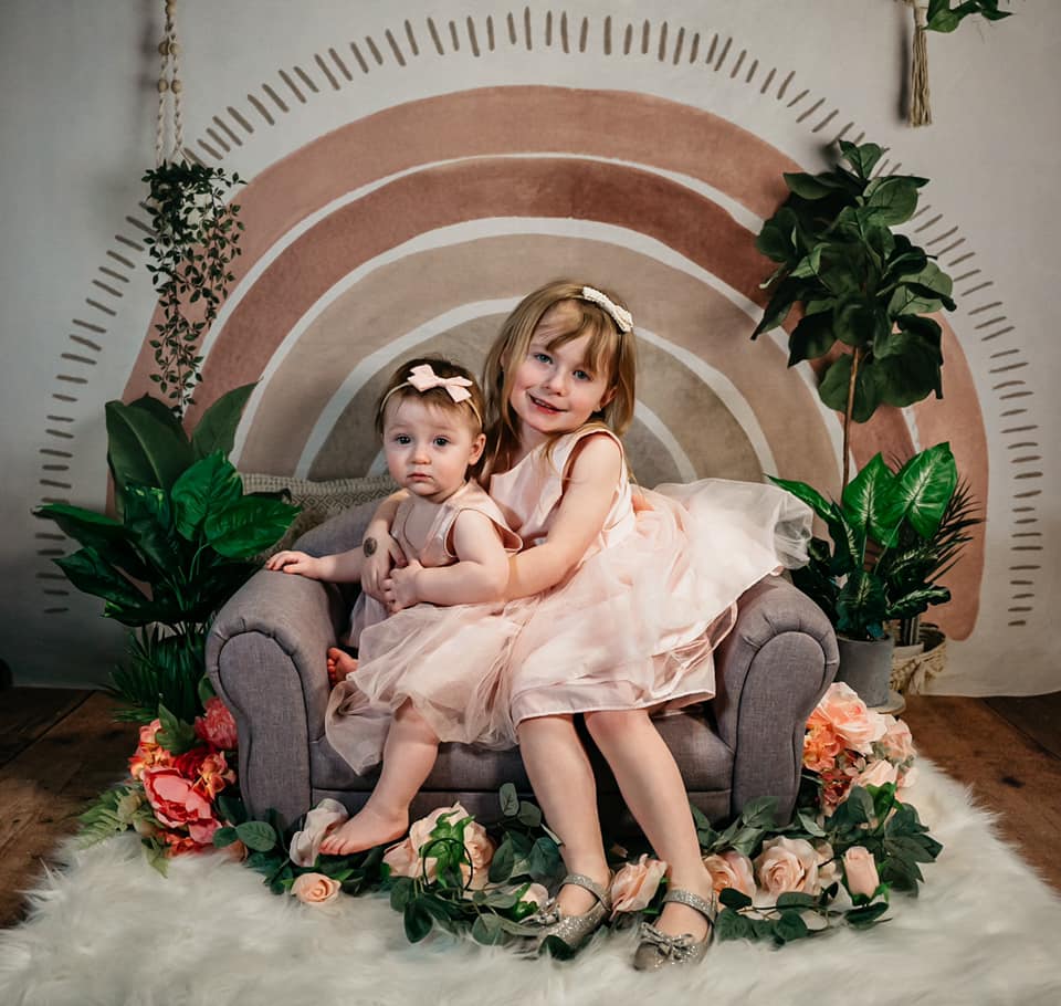 Kate Boho Rainbow Decorated Big Backdrop Designed by Mandy Ringe Photography - Image 5