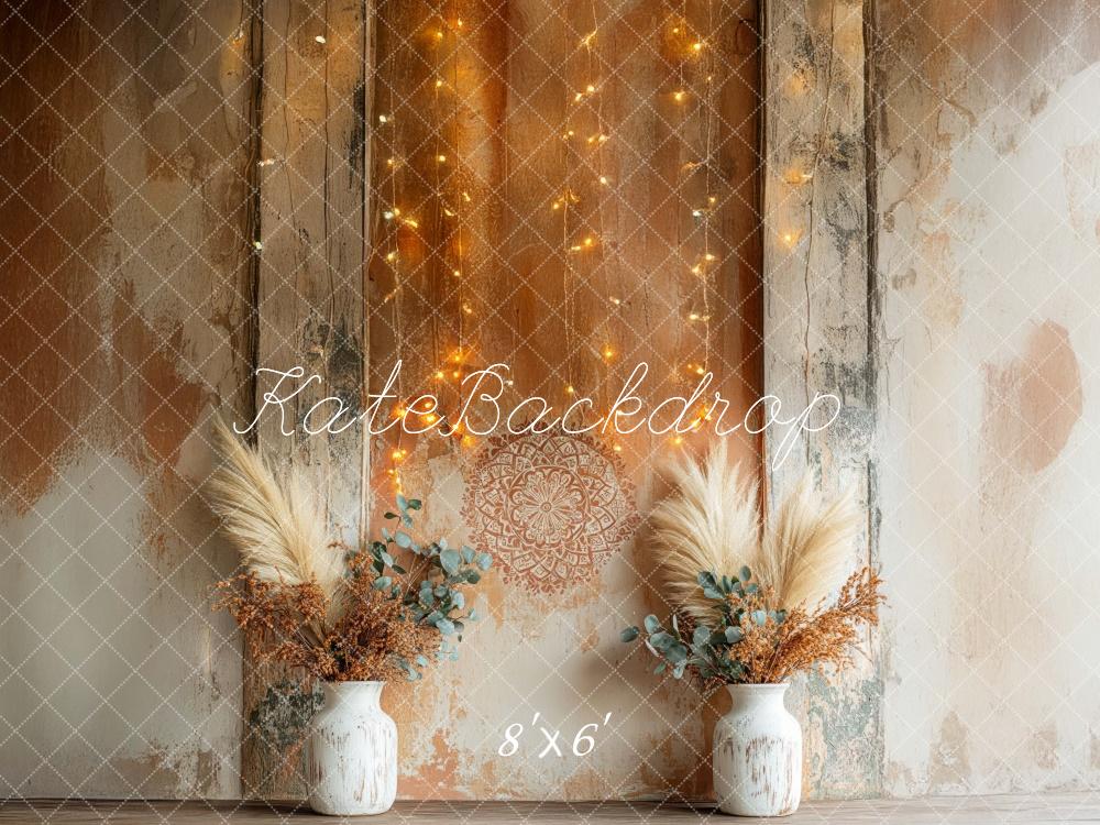 Kate Boho Rustic Floral Pattern Wall Backdrop Designed by Mini MakeBelieve - Image 3