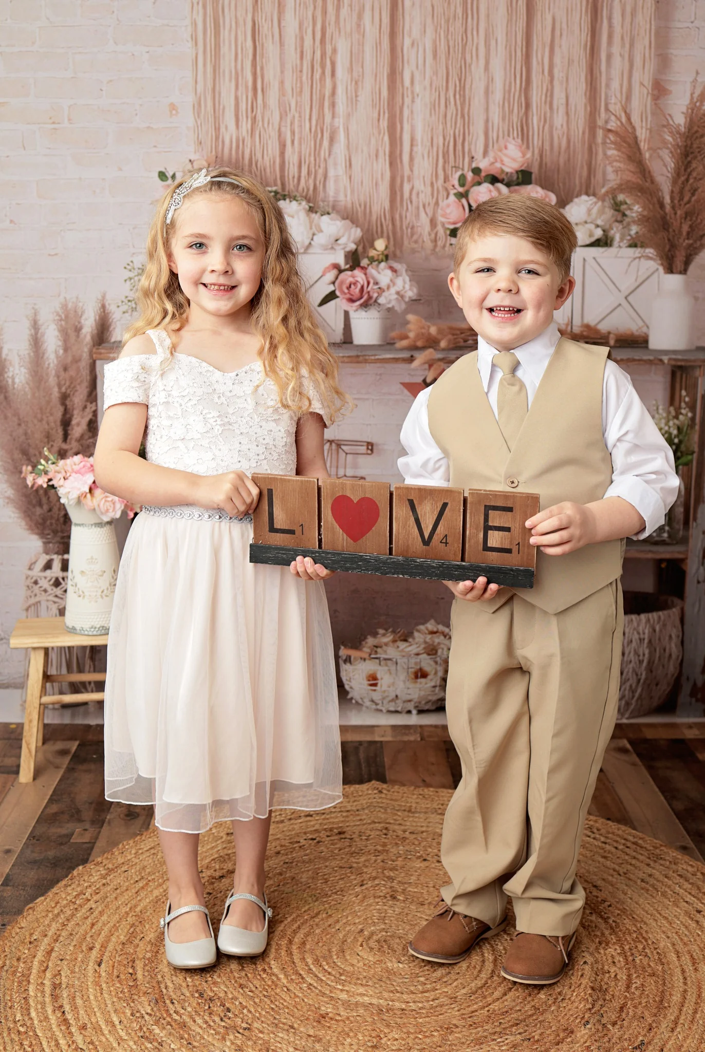 Kate Boho Valentine's Day/Spring Backdrop Designed by Mandy Ringe Photography - Image 10