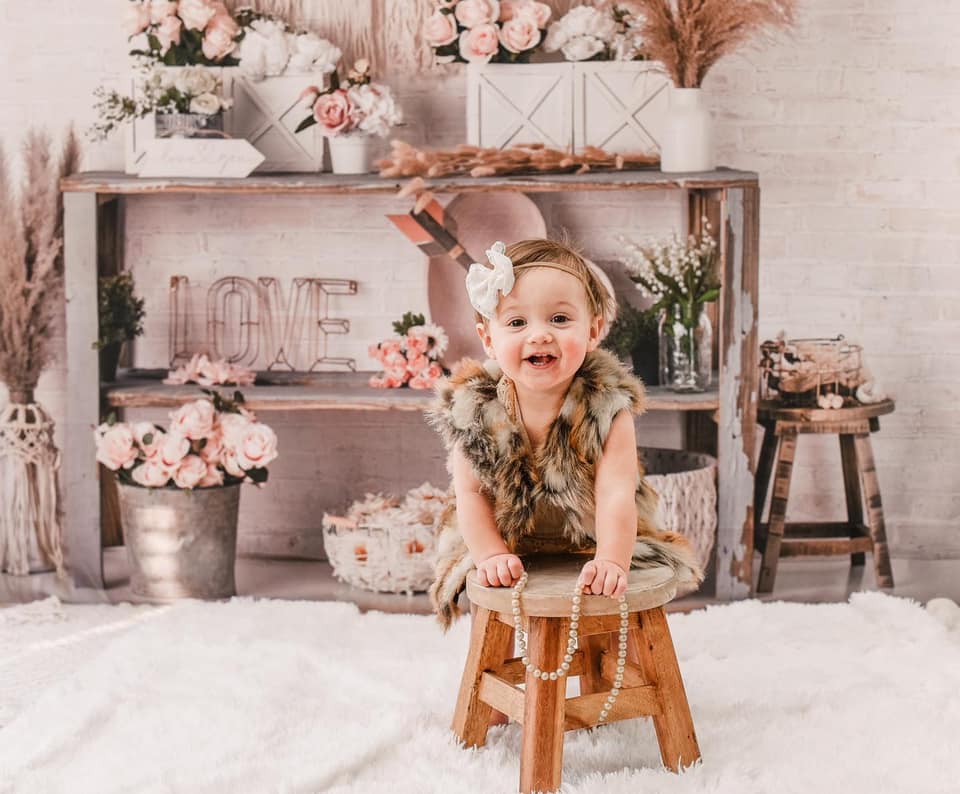 Kate Boho Valentine's Day/Spring Backdrop Designed by Mandy Ringe Photography - Image 3