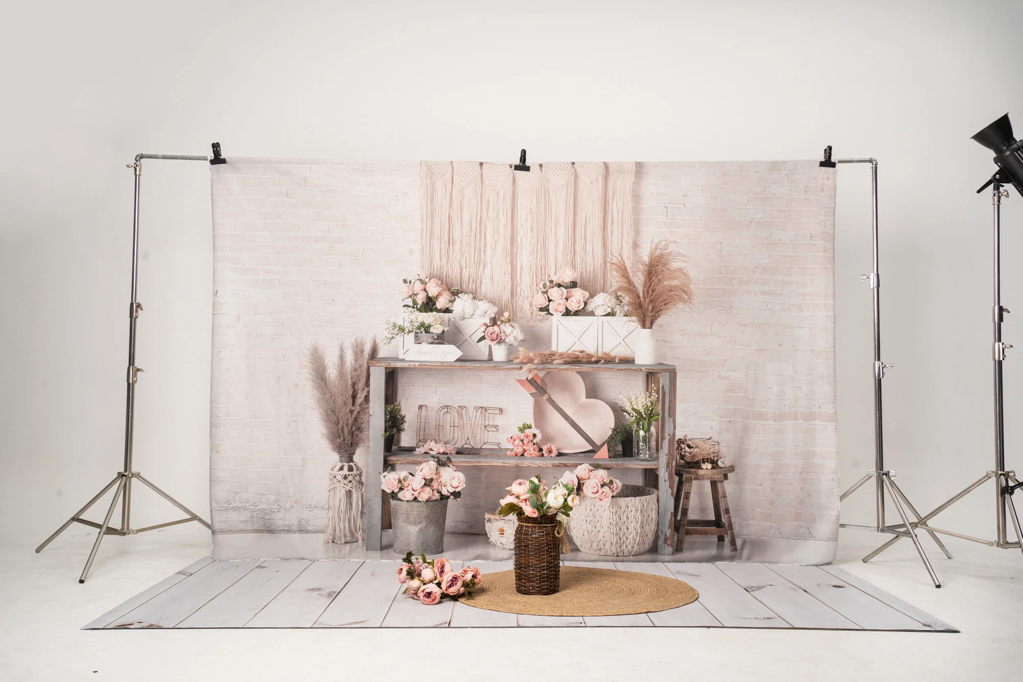 Kate Boho Valentine's Day/Spring Backdrop Designed by Mandy Ringe Photography - Image 5
