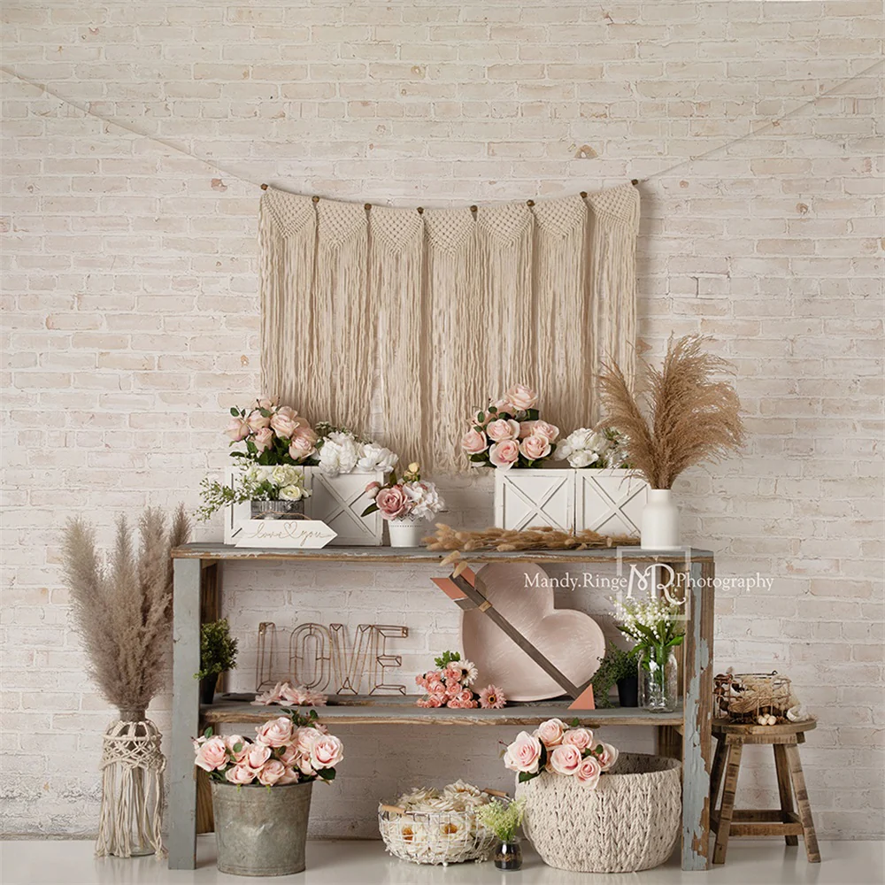 Kate Boho Valentine's Day/Spring Backdrop Designed by Mandy Ringe Photography - Image 6