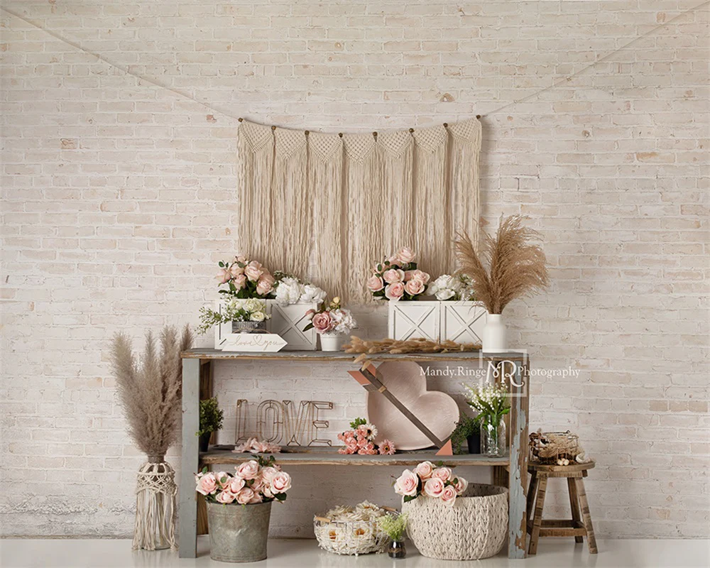 Kate Boho Valentine's Day/Spring Backdrop Designed by Mandy Ringe Photography - Image 7