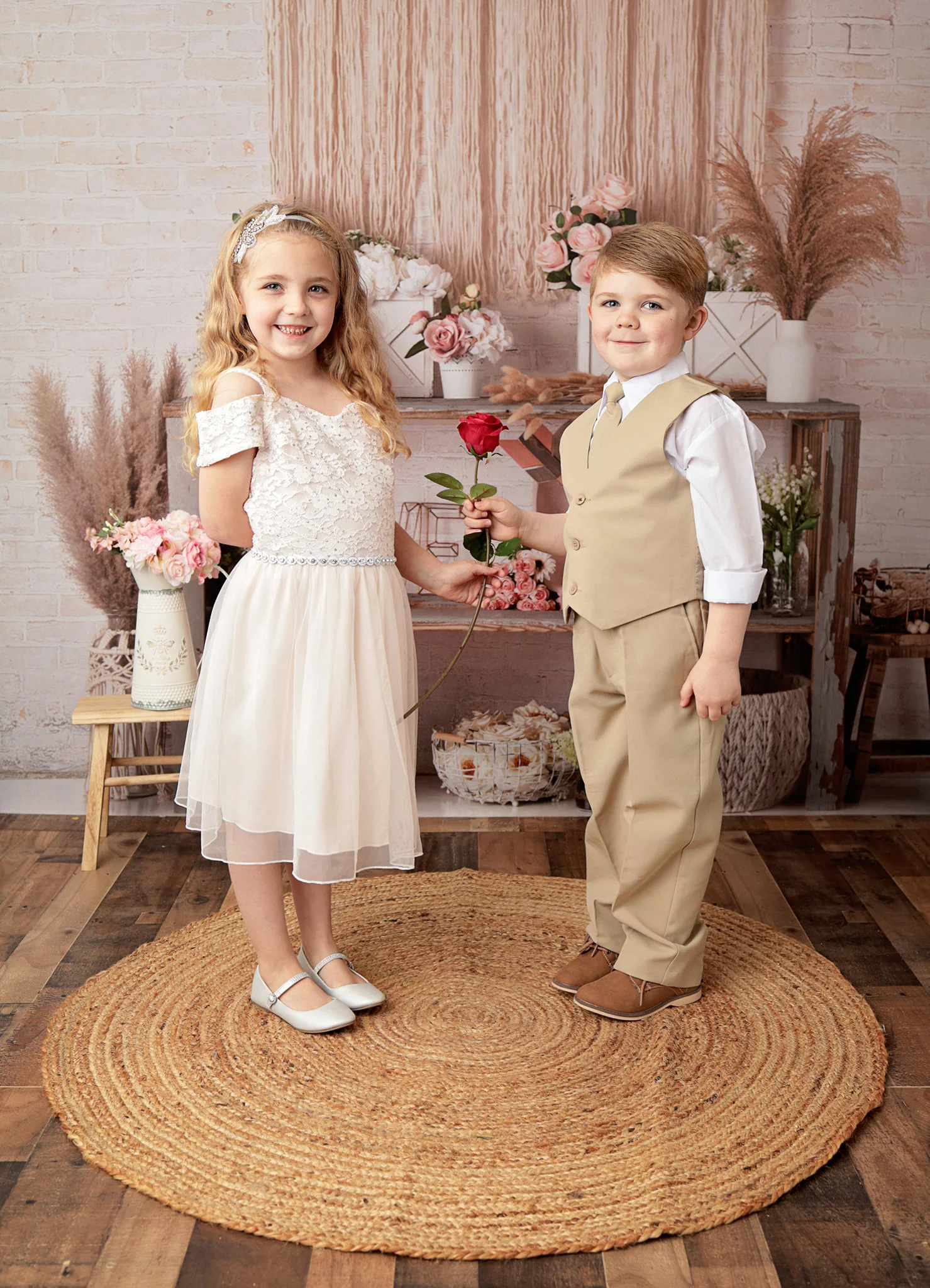 Kate Boho Valentine's Day/Spring Backdrop Designed by Mandy Ringe Photography - Image 8