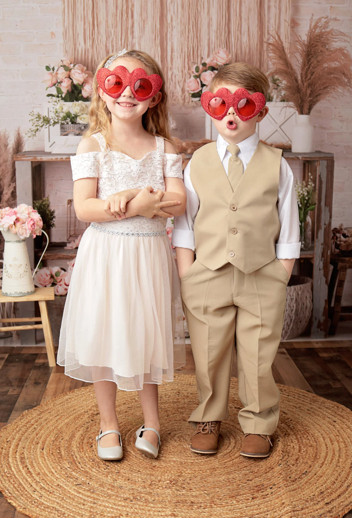 Kate Boho Valentine's Day/Spring Backdrop Designed by Mandy Ringe Photography - Image 9